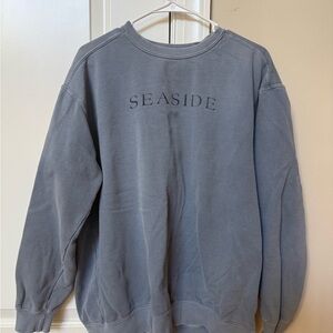 Seaside Crewneck Sweatshirt in Slate